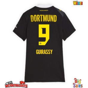 Borussia Dortmund Serhou Guirassy #9 Replica Away Stadium Shirt for Women 2026-27 Short Sleeve